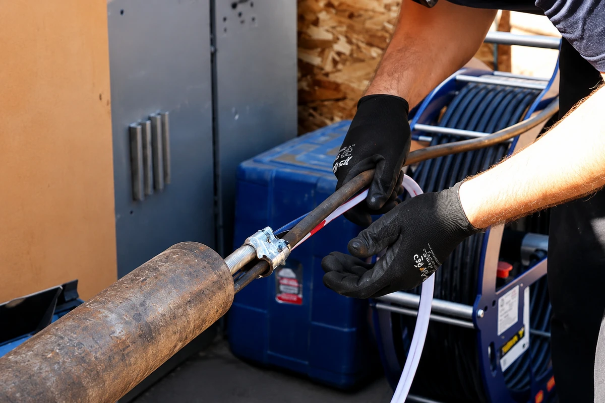 Sewer line repair and hydro-jetting equipment used by Sespe Plumbing Pros